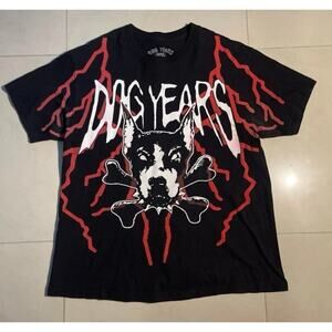 DOG YEARS Y2K GRUNGS SKATER t shirt size M medium